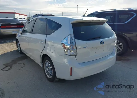 2012 Toyota Prius V Three from USA, damaged, VIN JTDZN3EU7C3151653